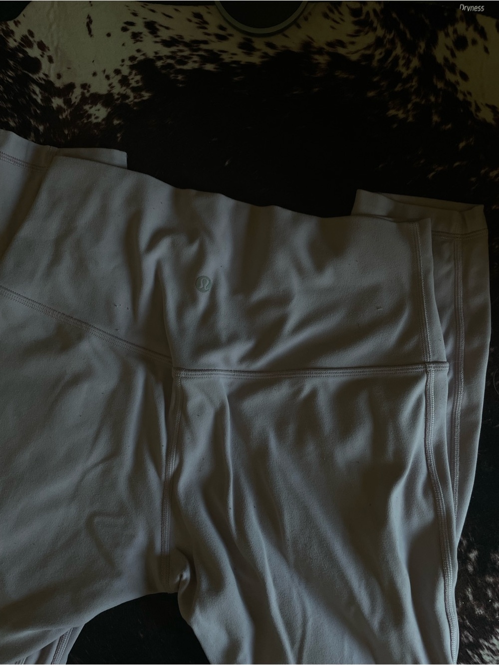 Lululemon High-Rise baby pink Leggings